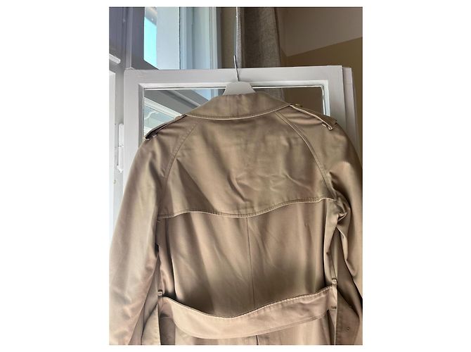 Gabardina Burberry Waterloo Beige - vista 14