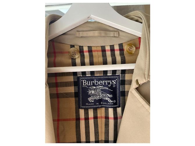 Gabardina Burberry Waterloo Beige - vista 5