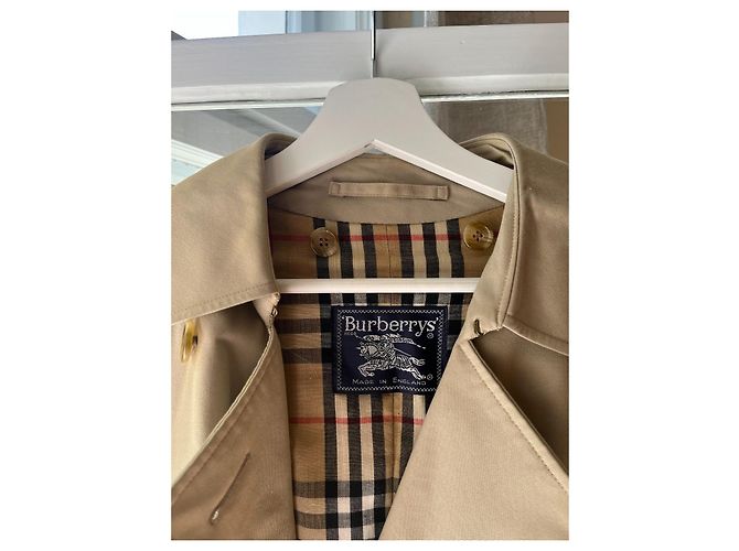 Gabardina Burberry Waterloo Beige - vista 7