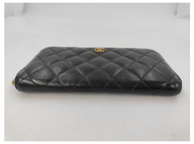 Chanel Matelasse Wallet Zippy CC medium Black - view 3