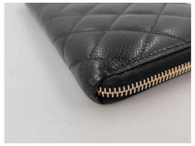 Chanel Matelasse Wallet Zippy CC medium Black - view 4