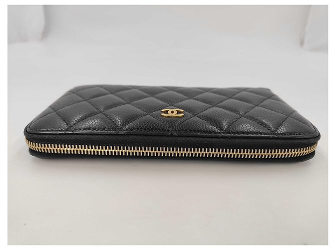 Chanel Matelasse Wallet Zippy CC medium Black - view 5