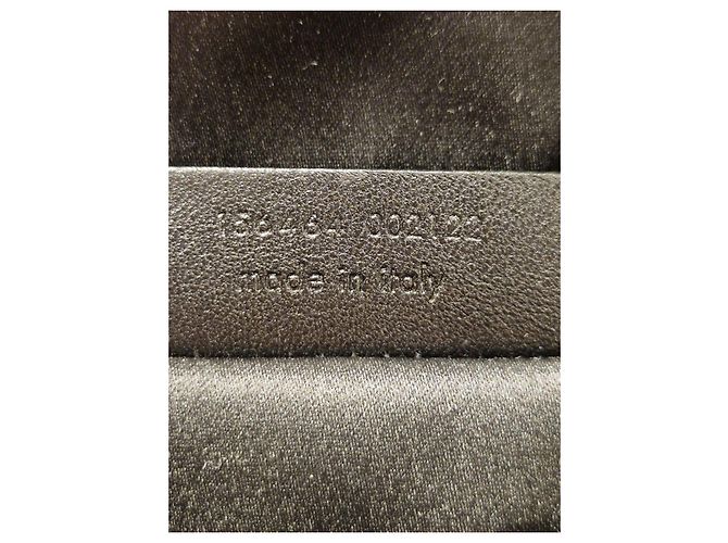Borsa Tote Saint Laurent in pelle nera con frange Nero - vista 10