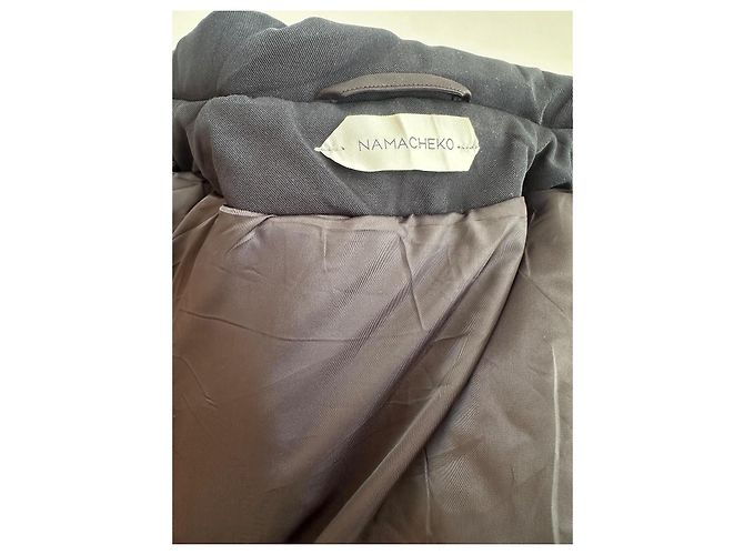 Chaqueta Bomber Asimétrica Namacheko Negra Negro - vista 15