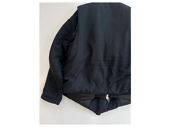 Chaqueta Bomber Asimétrica Namacheko Negra Negro - vista 7