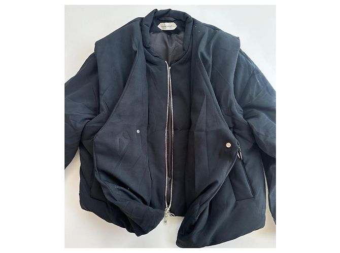 Chaqueta Bomber Asimétrica Namacheko Negra Negro - vista 8