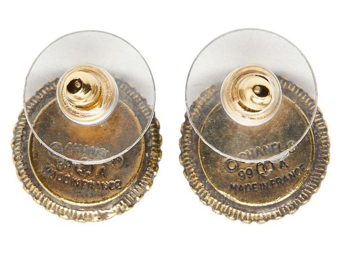 Orecchini a lobo Chanel Vintage 99A - vista 3