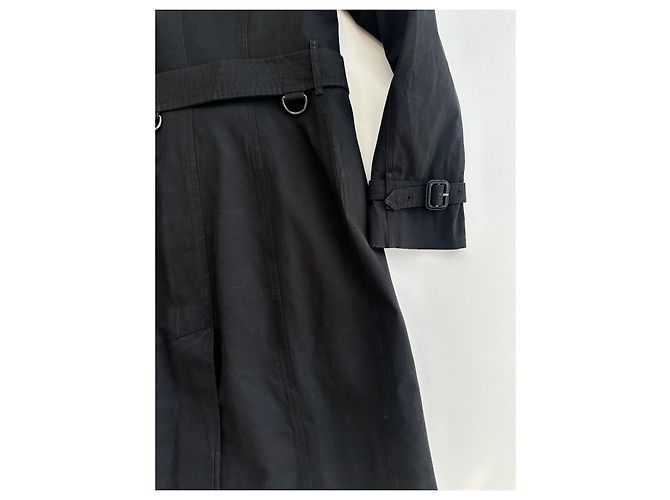 Gabardina Burberry The Sandringham Negro - vista 10