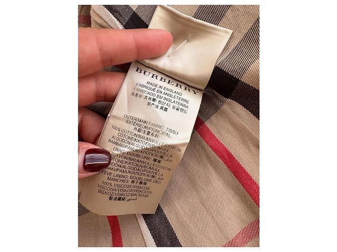 Gabardina Burberry The Sandringham Negro - vista 15