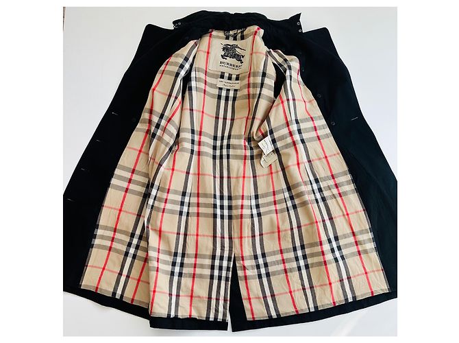 Gabardina Burberry The Sandringham Negro - vista 16