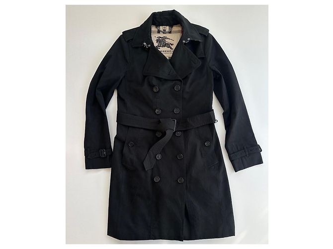 Gabardina Burberry The Sandringham Negro - vista 3
