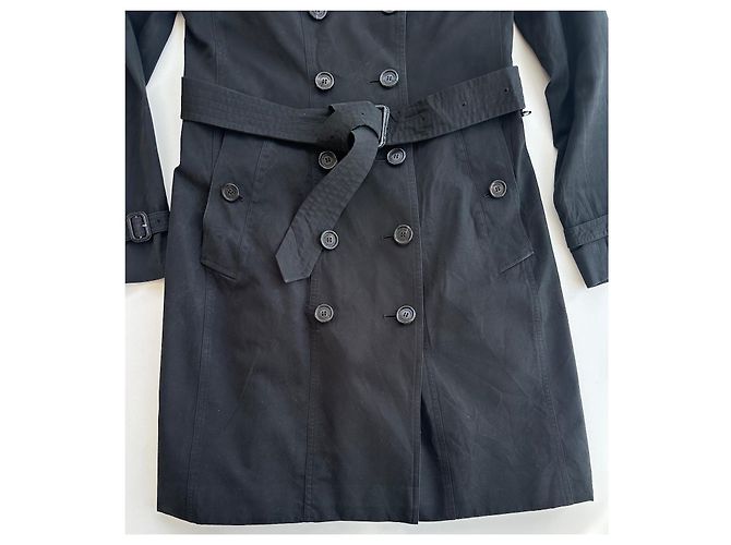 Gabardina Burberry The Sandringham Negro - vista 4