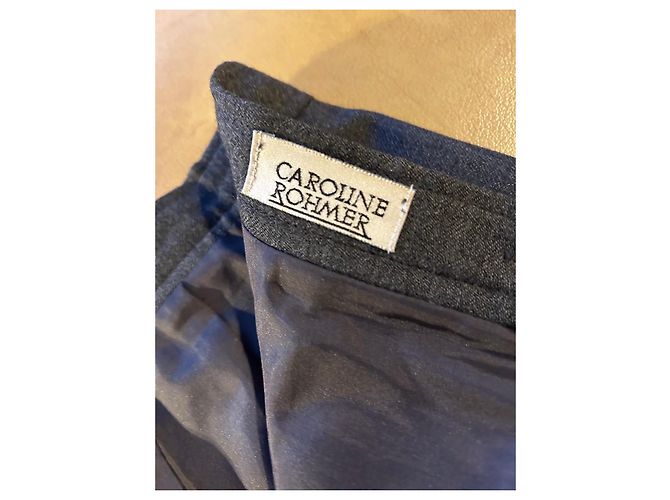 Autre Marque Conjunto Caroline Rohmer Lã Virgem Antracite - vista 10