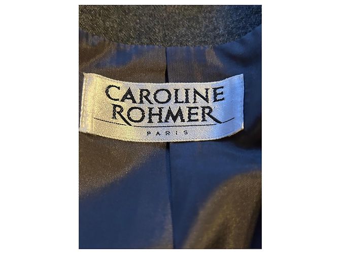 Autre Marque Conjunto Caroline Rohmer Lã Virgem Antracite - vista 4