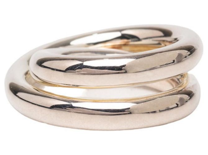 Ring Anillo Vertige Hermès de plata - vista 2