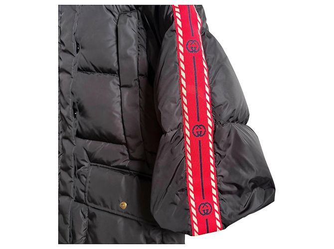Chaqueta Acolchada Gucci AW2020 Negro - vista 6