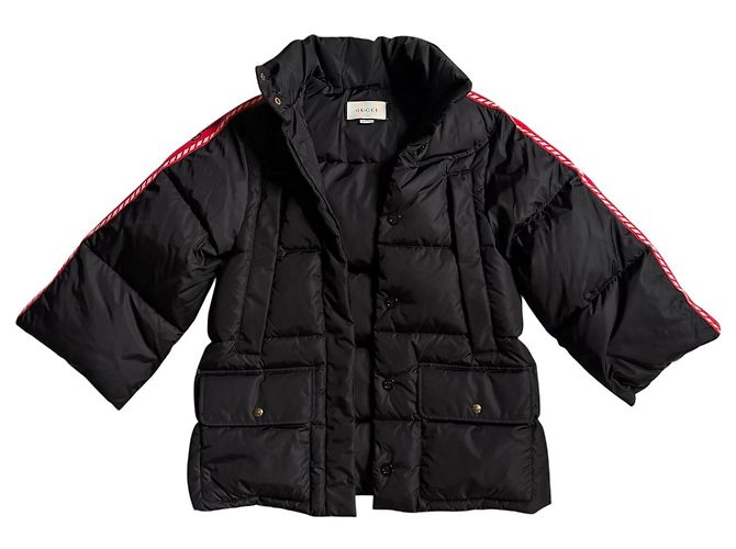 Chaqueta Acolchada Gucci AW2020 Negro - vista 8