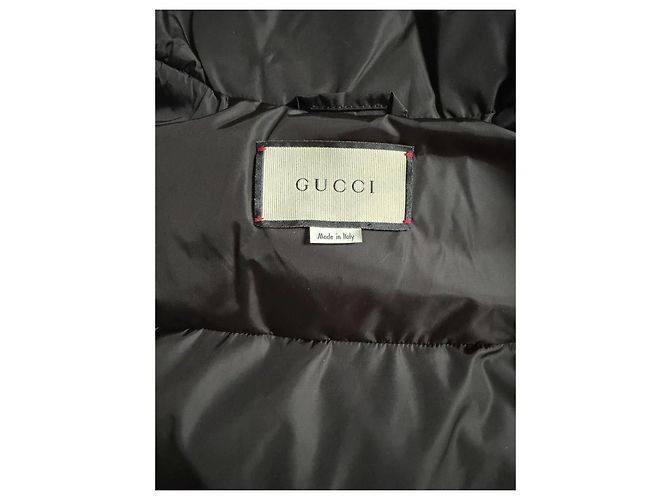 Chaqueta Acolchada Gucci AW2020 Negro - vista 9