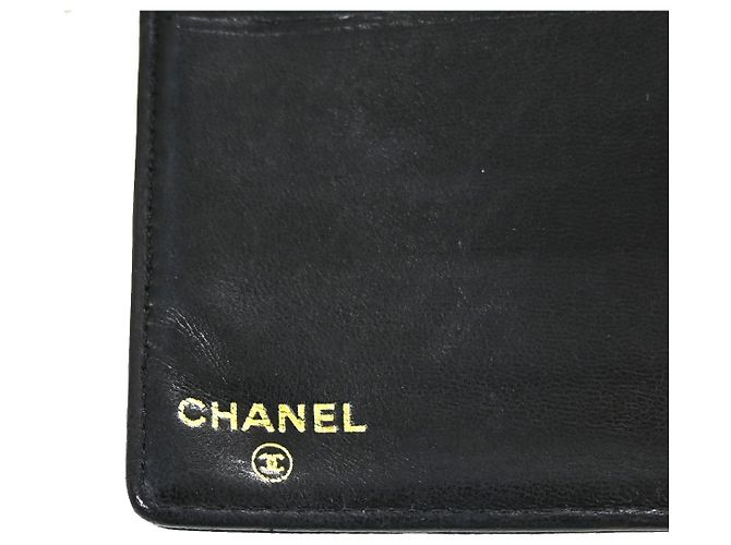 Cartera Chanel Timeless CC Caviar Long Negro - vista 4