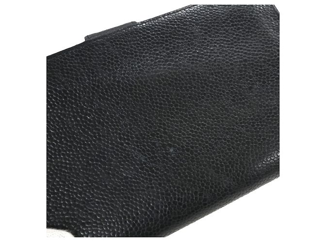 Cartera Chanel Timeless CC Caviar Long Negro - vista 7