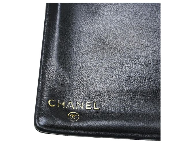 Cartera Chanel Timeless CC Caviar Long Negro - vista 4
