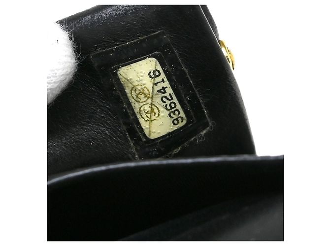 Cartera Chanel Timeless CC Caviar Long Negro - vista 5
