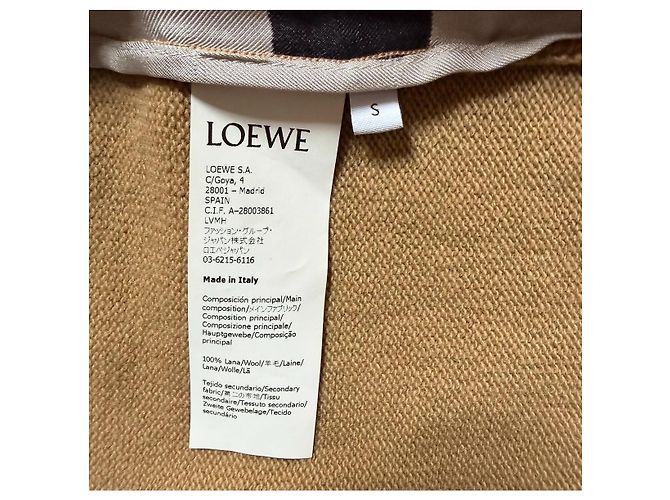 Loewe x Ken Price Gemusterter Cardigan Braun Mehrfarben Beige - Ansicht 5