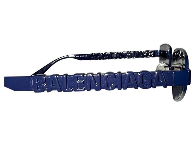 Balenciaga BB0107S Occhiali da sole Blu - vista 3