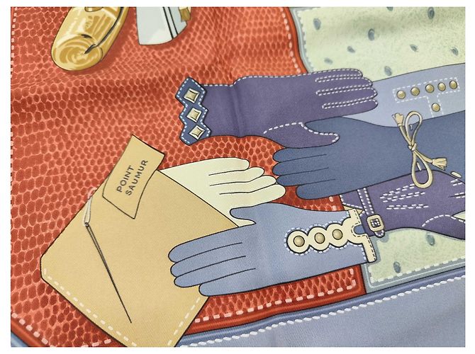 Hermès Hermes Carré 90 Seta multicolore 90 x 90 - vista 5