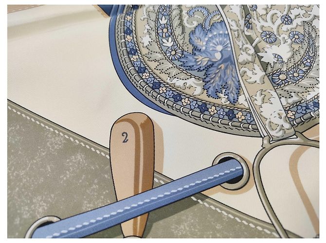 Hermès Hermes Carré 90 Seta multicolore 90 x 90 - vista 6