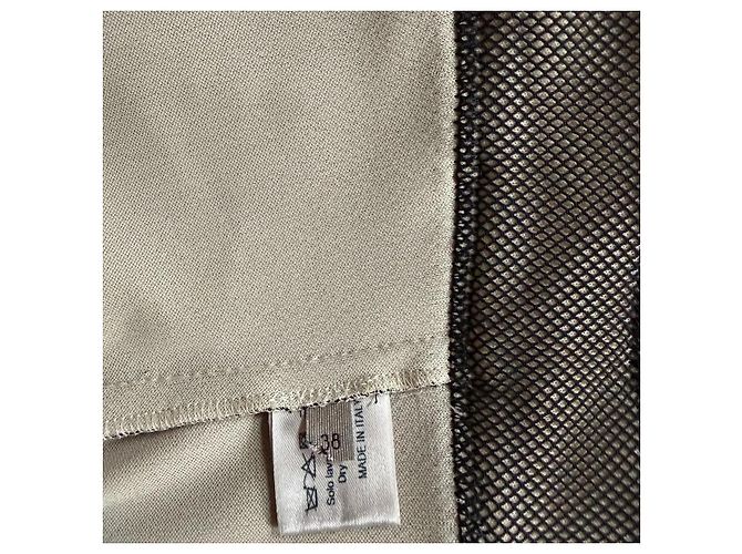 Bottega Veneta Abito in Seta Multicolore 2012 Marrone Nero Blu Beige Porpora - vista 7