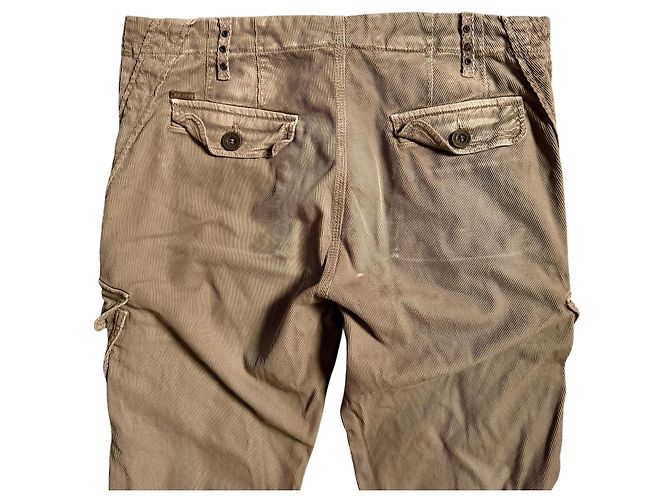 Just Cavalli 2006 Braune Samt-Cargohose - Ansicht 8