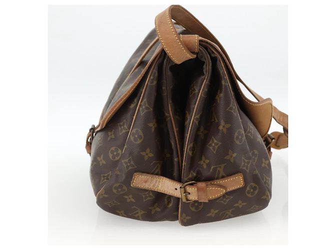 Louis Vuitton Saumur Monogram Canvas 35 Multicolore - vista 4