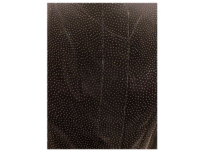 Abito nero Lanvin con strass - vista 3