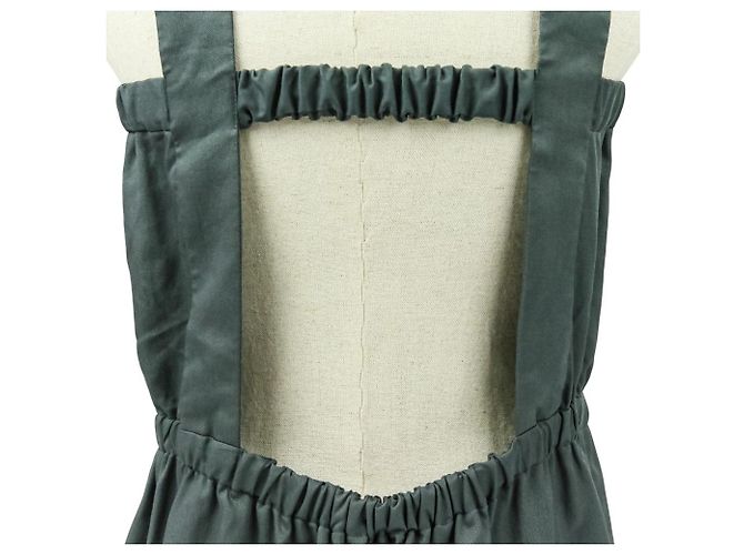 Autre Marque Vestido de suspensórios com costas abertas ASTRAET Marrom - vista 13
