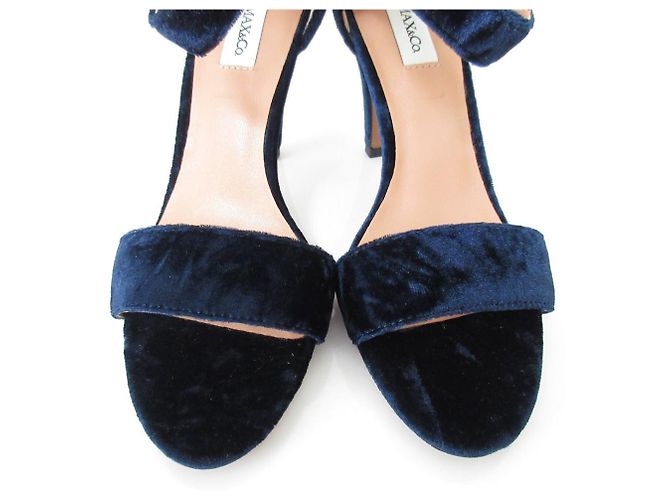 Autre Marque Sandali in velluto MAX&Co. Blu Blu navy - vista 2