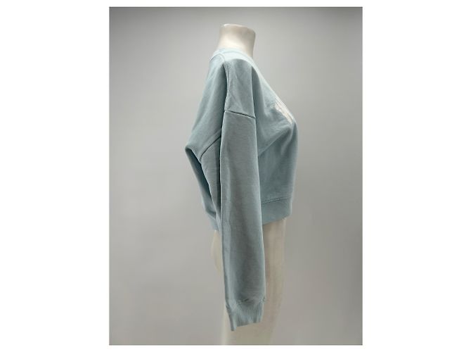 Autre Marque Sweat azul céu curto - vista 3