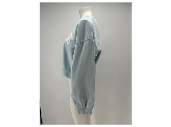 Autre Marque Sweat azul céu curto - vista 4