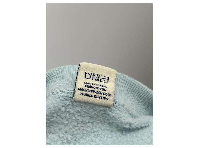 Autre Marque Sweat azul céu curto - vista 6