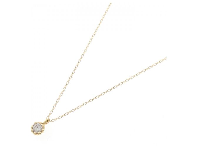Autre Marque Collana con Diamanti Au750 D'oro - vista 2
