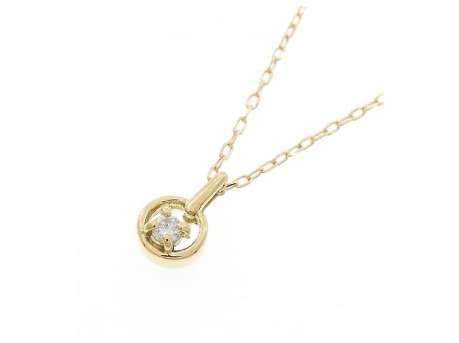 Autre Marque Collana con diamante Au750 D'oro - vista 3