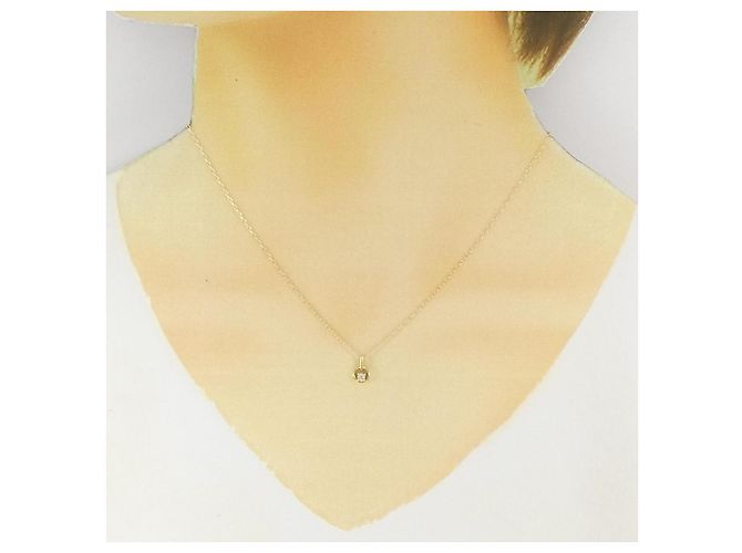 Autre Marque Collana con diamante Au750 D'oro - vista 6