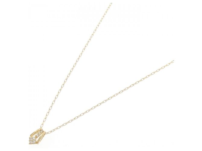 Autre Marque Au750 Diamant Halskette Golden - Ansicht 2