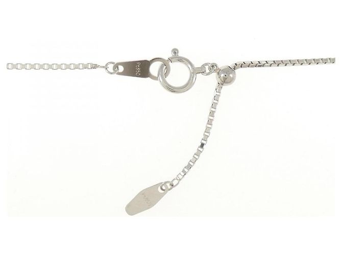 Autre Marque Collana di Diamanti PT900 PT850 Argento - vista 5