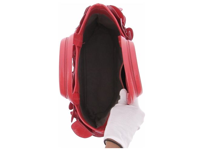 Borsa a mano Marc Jacobs in pelle rossa a cuore Rosso - vista 6