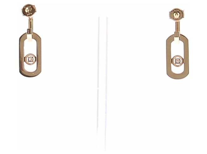 Messika Pendientes "So Move" en oro amarillo y diamantes Dorado - vista 3