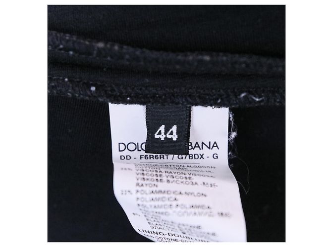 Dolce & Gabbana Abito Dolce&Gabbana Nero - vista 17