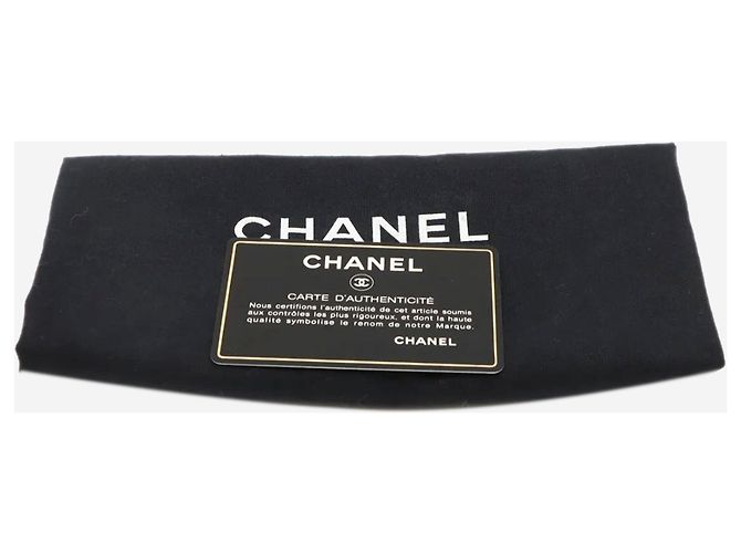 Chanel Bolsa mini Classic Single Flap vintage 1996 em pele de cordeiro preta Preto - vista 13