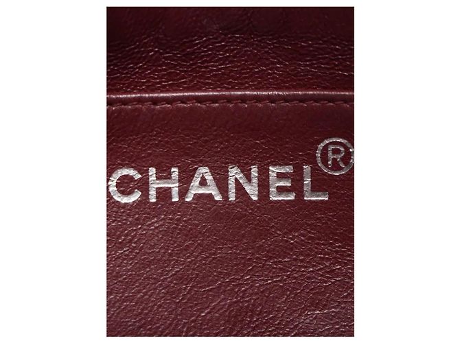 Chanel Bolsa mini Classic Single Flap vintage 1996 em pele de cordeiro preta Preto - vista 9