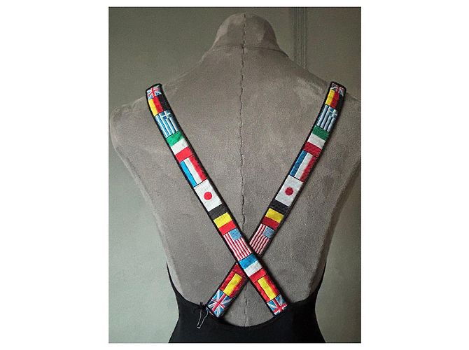 Costume intero Chanel logo CC Nero - vista 5